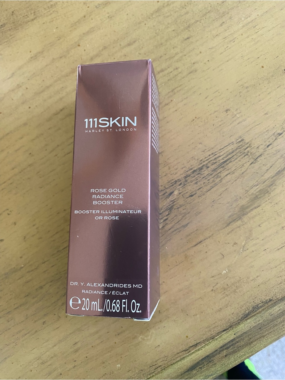 111SKIN Rose Gold Radiance Booster - Metallic Rose Packaging